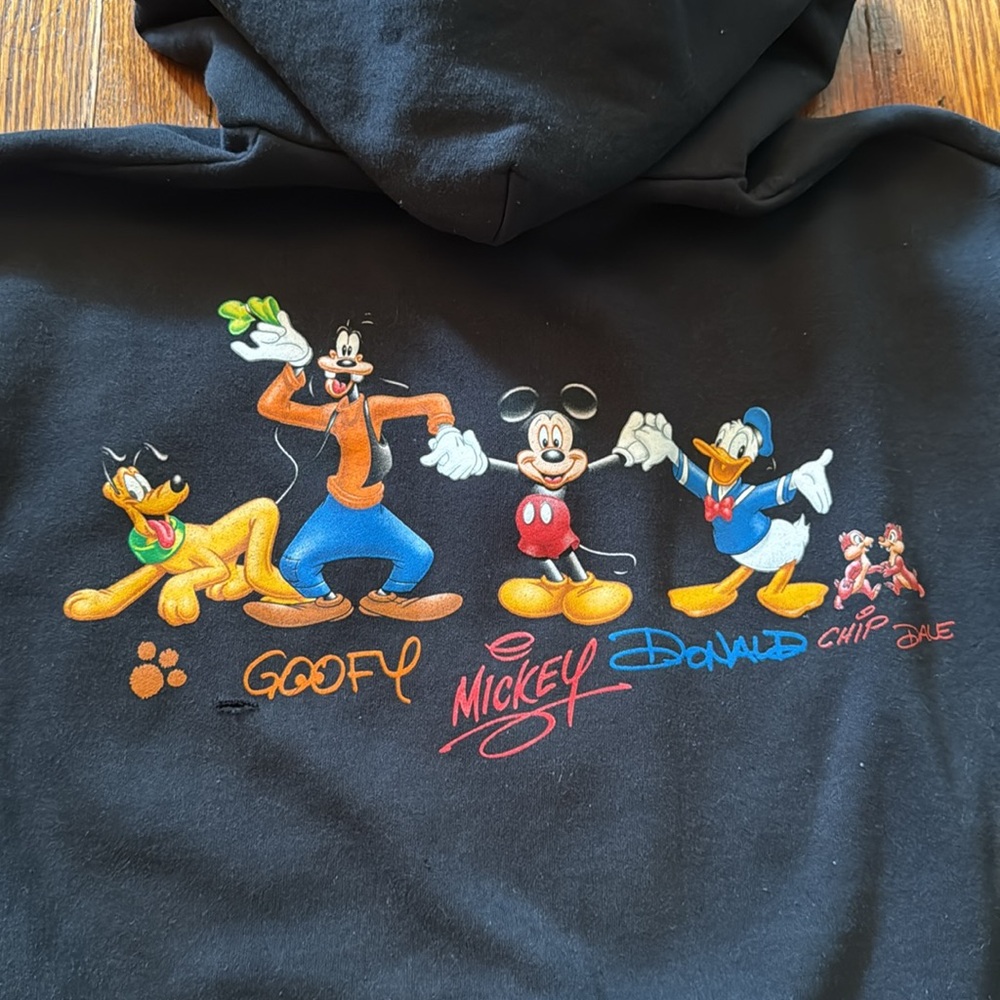 90’s Walt Disney World Vintage Zip-Up Sweater - Picture 3 of 11